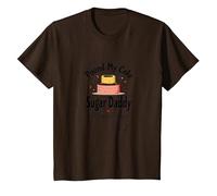 Pound My Cake Sugar Daddy Funny Adult Baking Humor T-Shirt, Kids, Brown, 8 Years