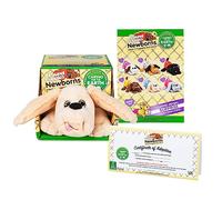 Pound Puppies Newborns Plush - Sleepy - Tan, Eco Friendly