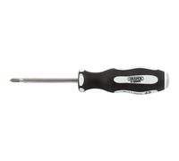Pound Thru' Cross Slot Soft Grip Screwdriver, No.1 x 75mm