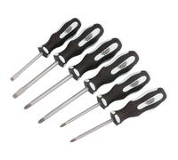 Pound Thru' Soft Grip Screwdriver Set (6 Piece)