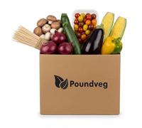 Pound Veg BBQ Vegetable Box - Perfect for BBQ & Grilling with Skewers