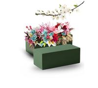 Pound Veg Flower Foam Block - Green Florists Foam Brick for Artificial Flower Arrangements, Weddings & DIY Floral Projects - Floral Arranging Supplies - Pack of 1 (Single Use)