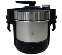 Pounded Yam Machine for Fufu, Amala, Banku - 6-in-1 Food Processor, 1000W, Timed Operations, Safe Design, Easy to Clean, Ideal for 5-6 People