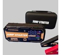 Poundgem 12V Heavy Duty Lithium Jump Starter Power Pack 88.8 Wh Ultra Safe Battery Booster upto 13+L Engine Support Car Van, Pickup Truck, 278W Power Bank LED Fast 1-hr Full Recharge Digital Display
