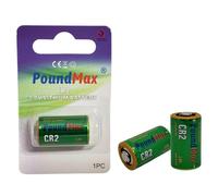 PoundMax Lithium CR-2 (CR17355, CR-2M, DLCR2, KCR2, 6206) Special Battery, 3 V, 1 x Blister Pack of 1