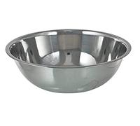 poundsaver Large Mixing Bowl, Stainless Steel Catering Large Bowl, Tableware Bowl for Mixing, Whipping, Double Boiling, and marinating, Cooking Supplies Metal Bowls 40cm