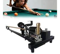 Pounjsd 7 in 1 Multi-Functional Snooker Cue Tip Repair Kit Club Straightening And Leather Replacement, Pool Cue Straightening, Professional Tip Clamp and Ferrule Tool, Snooker Cue Repair Kit(B5)