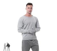 Pounjsd stab vests for men stab proof clothing bulletproof vest, Round Neck Long Sleeve Cut Resistant Anti Slash Clothes for Handling, Glass Factory, Auto Repair Shop, Slaughterhouse, Security Work