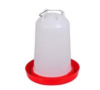 Pountry Bird Water Dispenser: Shock-Resistant Easy To Clean& Install For Domestic Fowls Bird Feeder Dispenser Poultry Waterer