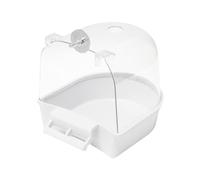 Poupangke Bird Bath For Cage, Caged Parrot Bathing Tub Pet Bird Bath Box Bathtub Bath Box Small Bird Cage Parrot Bath Bath Box For Budgerigar Budgie