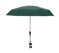 Poupangke Clip Umbrella for Stroller, 360° Adjustable Stroller Umbrella with Clamp, UV Protection Chair Umbrella, Pushchair Sun Parasol for Baby Strollers, Pushchair Pram