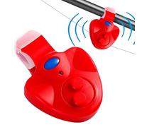 Poupangke Fishing Bite Alarm | Electronic Led Fishing Light Bulb with Sound Alarm,Angling Alert with Adjustable Sensitivity for Husband Dad Father Men Women Professionals Beginners