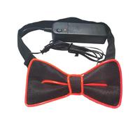 Poupangke Light Up Ties for Men - Cool Flash Costume - Funny Led Tie, Novelty Light Up Neon Accessories for Glow Parties, Halloween, Music Festival