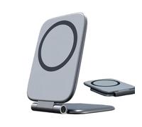 Poupangke Magnet Phone Holder | Foldable Ultra-Thin Universal Stand - Magnetic Phone Mount for Car - for Truck SUV RV Sedan Dashboard Home Office Gym Dorm Desk Table Travel Outdoor