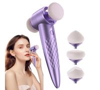 Poupangke Makeup Puff Electric | Rechargeable Makeup Sponge Electric Powder Puff | Foundation Concealer Blusher Everyday Makeup Electric Powder Puff for Traveling, Gathering