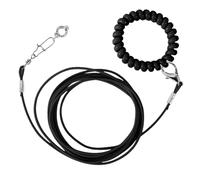 Poupangke Parrot Bird Training Rope | Outdoor Lightweight Pet Bird Flying Rope,Anti-Bite Pet Training Toy with Ankle Foot Ring for Outing, Terrace, Courtyard, Garden