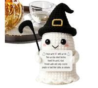 Poùpée Crochet Halloween - Fantôme Tricoté Main | d'Encouragement