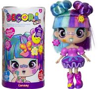 Poupée - LANSAY - 55102 - Decora Girlz - Minis Poupées Fashion a Personnaliser - Fleur