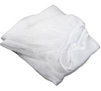 Poupy - Mosquito Net for Cot, Protects Children from Insect Bites, Dense Weave Fabric, Easy to Apply with Elastic Hem, Transparent