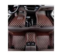 Pour A5 2 Portes 2017 2018 2019 Tapis De Sol Voiture En Cuir Coussinets Pied Intérieurs Imperméables(Coffee)
