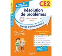 Pour Comprendre - Résolution de problèmes CE2: Cahier d'entraînement