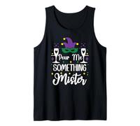 Pour Me Something Mister Mardi Gras Party Funny Drinking Tank Top