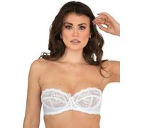 Pour Moi 14810 Flora Strapless Underwired Bra White