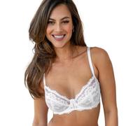 Pour Moi 25910 Fleur Balcony Bra White
