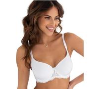 Pour Moi 25923 Fleur Padded Balcony Bra White