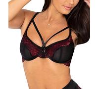 Pour Moi 27502 After Hours Underwired Non Padded Bra - 27502 Red/Black