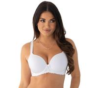 Pour Moi 3837 Sofia Padded T Shirt Bra White