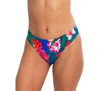 Pour Moi Antigua Bikini Brief - Blue Floral - 2XL - 18