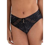 Pour Moi Desire Shorty Brief - Black/Slate - XL - 16