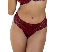 Pour Moi Hollywood Deep Thong - Burgundy - 2XL - 18