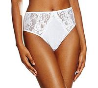 Pour Moi Jacquard Brief - White - M - 12
