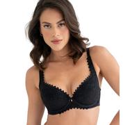 Pour Moi Mixology Padded Plunge Bra - Black - 32B