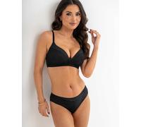 Pour Moi New Romance Padded Non-Wired T-Shirt Bra Black
