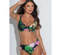 Pour Moi Palermo Underwired Non Padded Top (D-J) Green Mix