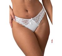 Pour Moi? Women's Rebel Brazilian Brief Knicker, White, 16