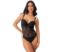 Pour Moi Rebel Strapless Padded Body - Black - 34DD