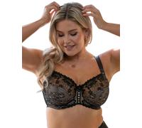 Pour Moi Sofia Underwired Side Support Bra (32F, Black)