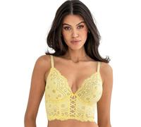 Pour Moi Swoon Bustier Bra - Lemon - 32F