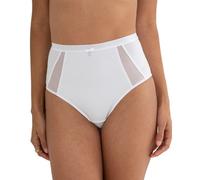 Pour Moi Viva Luxe High Waist Light Control Brief - White - L - 14