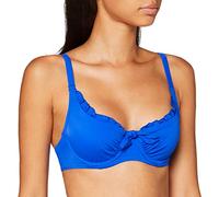 Pour Moi? Women's Getaway Halter Underwired Top Bikini, Blue, 32C