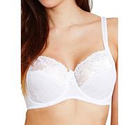 Pour Moi? Women's Imogen Rose Embroidered Balconette Bra, White, 38FF
