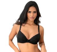 Pour Moi Rebel Padded Plunge Bra - Black - 36C