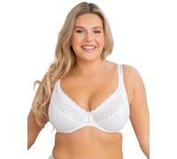 Pour Moi? Women's Rebel Underwired Plunge Bra Everyday, White, 32D
