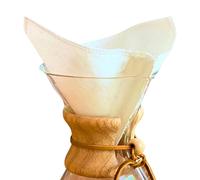 Pour Over 2 Pack Coffee Filters Reusable 100% Cotton Filters | Natural Unbleached Coffee Sock Cloth | Alternative Zero-Waste & Eco-Friendly (1-5 Cups)