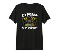 Pour Over Coffee Barista Drip By Drip Premium T-Shirt