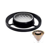 Pour Over Coffee Drip Tool - ABS Filter Coffee Brewing Aid | Uniform Brewingg Cone with The Diversion Hole Array | Manual Brewing for A Smooth Coffeee Preparation Process